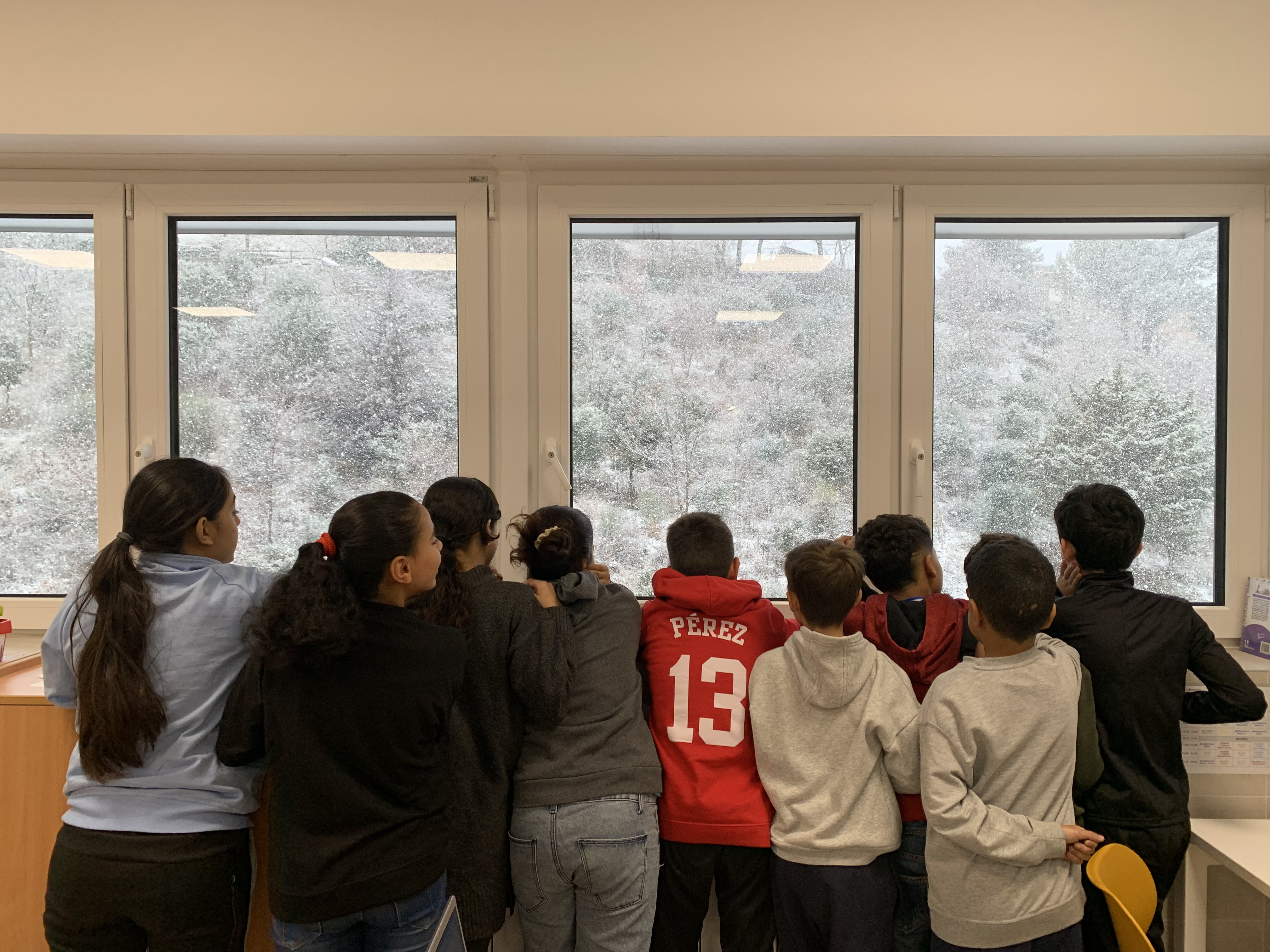 ¡Y por fin... la nieve!